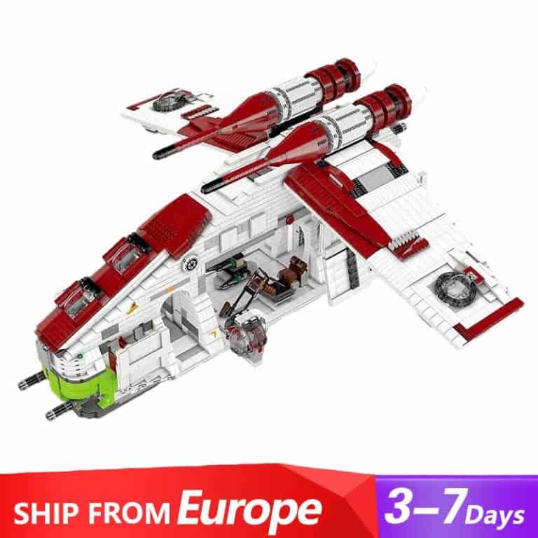 Mould King 21066 Star Wars Republic Gunship LAAT-1 Star Cruiser UCS ...