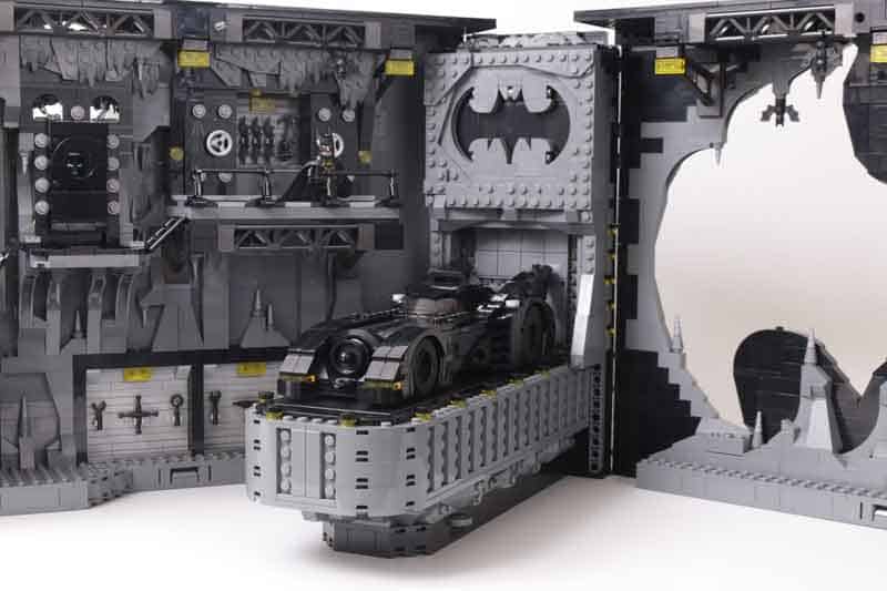 LEGO MOC The Dark Knight Trilogy Batcave Diorama Playset by debroglie_brix