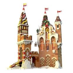 Gingerbread Winter Castle MOC-130576 Medieval Winter Castle Modular Building Blocks