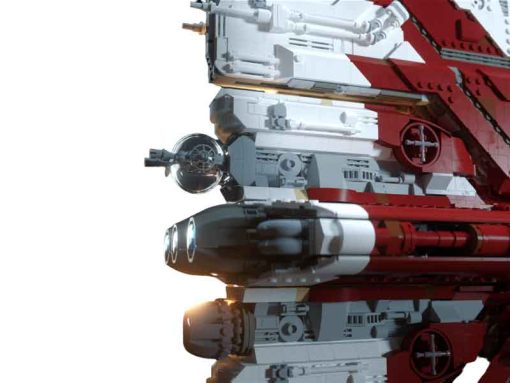 Star Wars Ahsoka Tano Jedi T6 T-6 Shuttle MOC-154120 UCS Space Ship Building Blocks