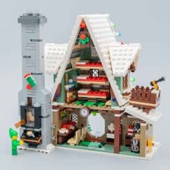 Elf Club House Winter Village 10275 77018 Ideas Creator Modular Building Blocks Bricks Kids Toy