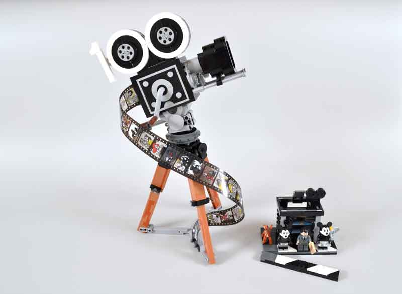 Walt Disney Tribute Camera 43230 Ideas Creator Expert Series 811Pcs  Building Blocks Bricks Kids Toy 80801