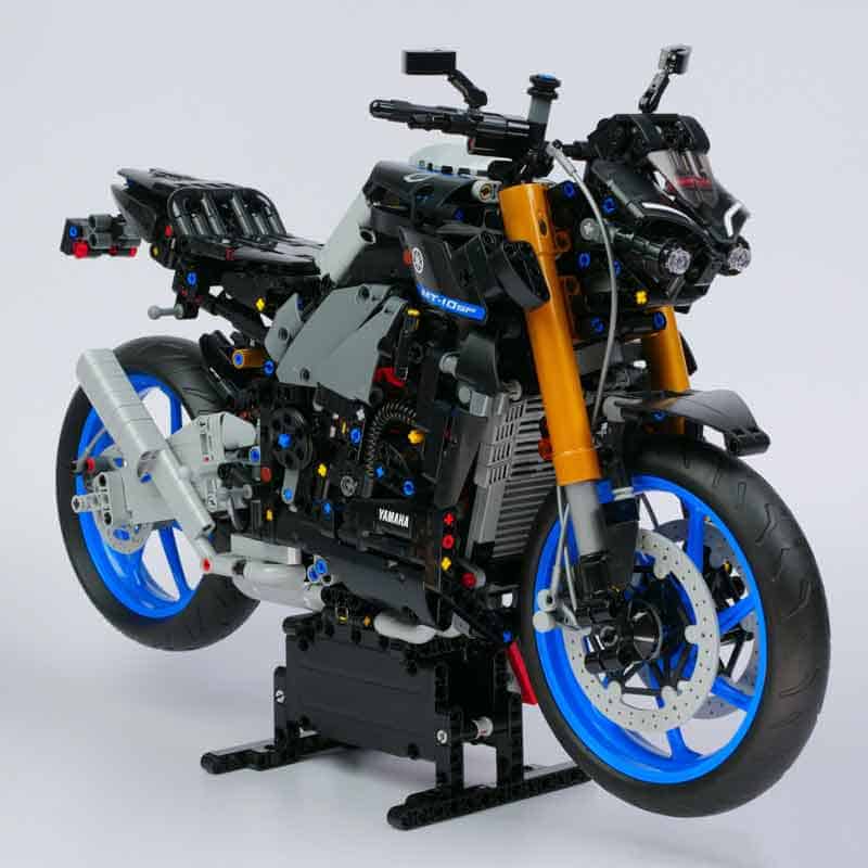Yamaha MT-10 SP 1:5 42159 Technic Racing Super Motorbike 1478Pcs Building  Blocks Kids Toy T7088