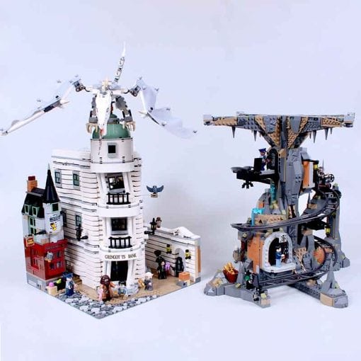 Harry Potter Gringotts Wizarding Bank Collectors Edition 76417 LEJI 90052 Witchcraft and Wizardry Building Blocks Bricks Kids Toy