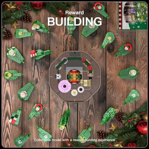 Mould King 10090 Christmas Tree Building Blocks Toys 2