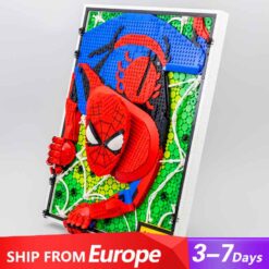 The Amazing Spider Man Pixel Art Canvas 31209 88010 31209 Marvel Ideas Creator Building Blocks