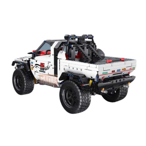 Mould King 18005 MOC Technic Custom Pick Up Off Road Vehicle 2013Psc Building Blocks Kids Toy 6