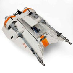 Jiestar 21802 Star Wars Mandalorian Snow Speeder Rebel Space Ship 10129 Building Blocks Kids Toy