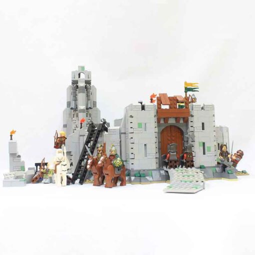 Lord Of The Rings Hobbit The Battle of Helm’s Deep 9474 Ideas Creator K16013 Building Blocks Kids Toy