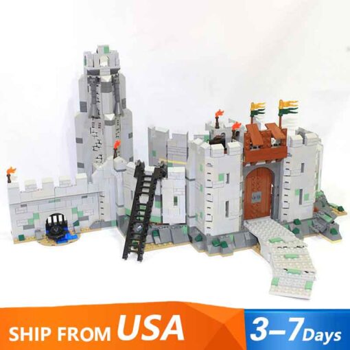 Lord Of The Rings Hobbit The Battle of Helm’s Deep 9474 Ideas Creator K16013 Building Blocks Kids Toy