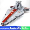 Mould King 21005 05077 Venator Class Republic attack cruiser star destroyer UCS building blocks