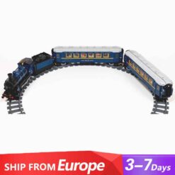 The Orient Express Train 21344 62344 Locomotive Ideas Creator Series Technic Building Blocks