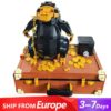 Jiestar 21800 Fantastic Beasts And Where To Find Them Niffler Gold Coin Animals Case Building Blocks Bricks Kids Toy