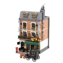 Pantasy 85014 Sherlock Holmes 221B Baker Street Detective Apartment Building Blocks Kids Toy