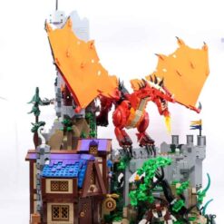 Dungeons & Dragons Red Dragon's Tale 21348 Ideas Creator F2193 Building Blocks Kids Toy