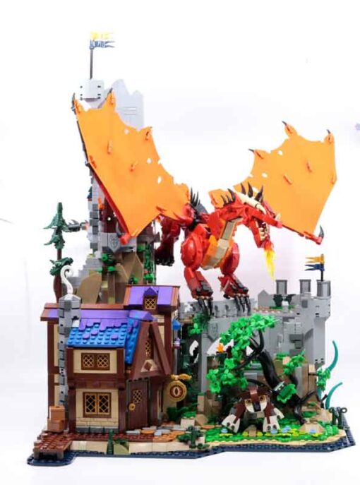 Dungeons & Dragons Red Dragon's Tale 21348 Ideas Creator F2193 Building Blocks Kids Toy