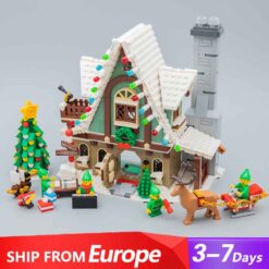 Elf Club House Winter Village 10275 77018 Ideas Creator Modular Building Blocks Bricks Kids Toy