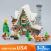 Elf Club House Winter Village 10275 77018 Ideas Creator Modular Building Blocks Bricks Kids Toy