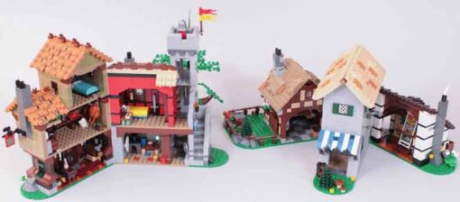 Medieval Town Square 10332 Ideas Creator Icons D3586 Building Blocks Kids Toy