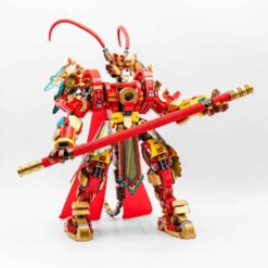 Monkie Kid 80012 Monkey King Warrior Mech Ninjago Super Robot 70001 Building Blocks Kids Toy