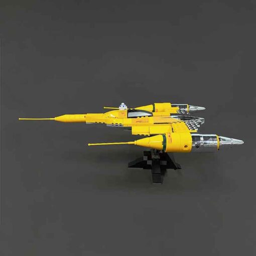 Star Wars Mandalorian Din Djarin's N-1 Naboo Starfighter 10026 21888 05060 UCS Space Ship Building Blocks Kids Toy