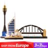 Sydney Skyline 21032 Architecture Ideas Creator 22887 Modular Building Blocks Bricks Kids Toy