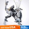 Horizon Zero Dawn Thunder Jaw MOC-15474 Mechanical Robot T-Rex UCS Building Blocks Kids Toy