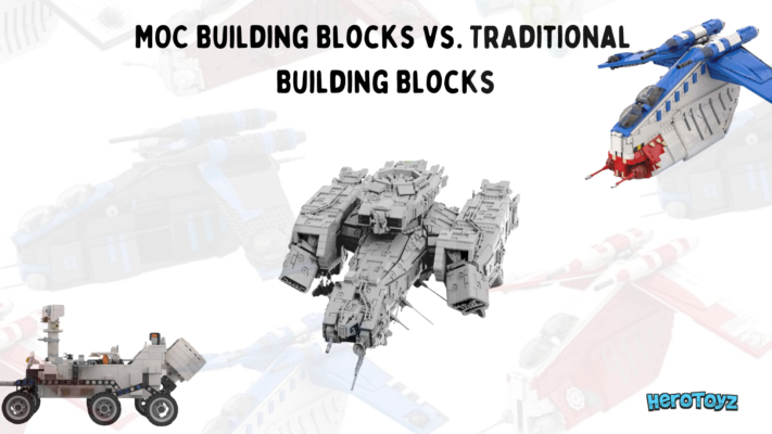 MOC Building Blocks vs. Traditional Building Blocks