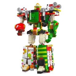 MOULD KING 12028 Christmas Train Transformer Robot