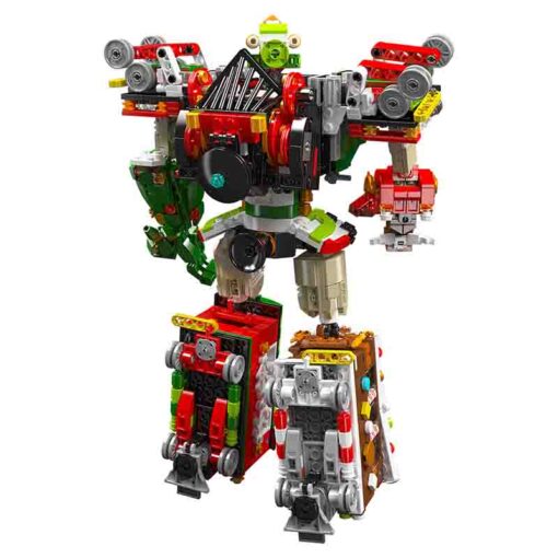 MOULD KING 12028 Christmas Train Transformer Robot 4