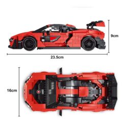 Mould King 10007 Creative Senna GTR Sports Super Car