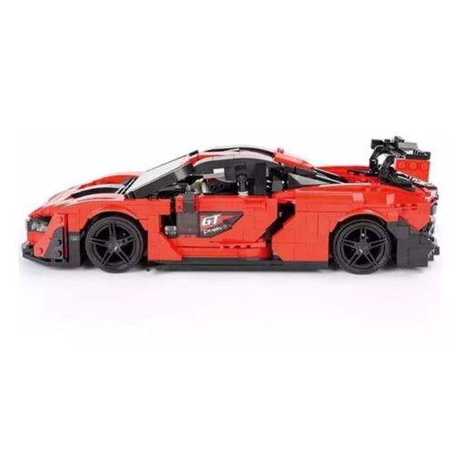 Mould King 10007 Creative Senna GTR Sports Super Car 6