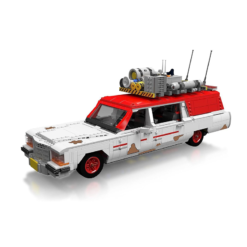 Mould King 10071 Ghost Hunter Bus Car