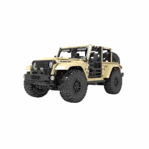 Mould King 13184 Off Road 4x4 Wrangler Car Truck Remote Control With Motor 2