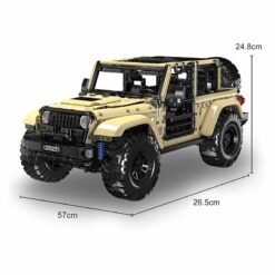 Mould King 13184 Off Road 4x4 Wrangler Car Truck Remote Control With Motor 3