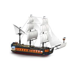 Mould King 13192 Imperial Frigate Royal Fleet Pirates of The Caribbean Large Sailing Pirate Ship 4