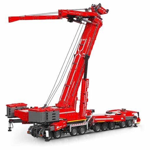 Mould King 17008 Red Liebherr LTM 11200 Remote Controlled Crane With Motor 3