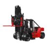 Mould King 17045 Remote Controlled Electric Red Heavy Duty Stacker Forklift With Motor