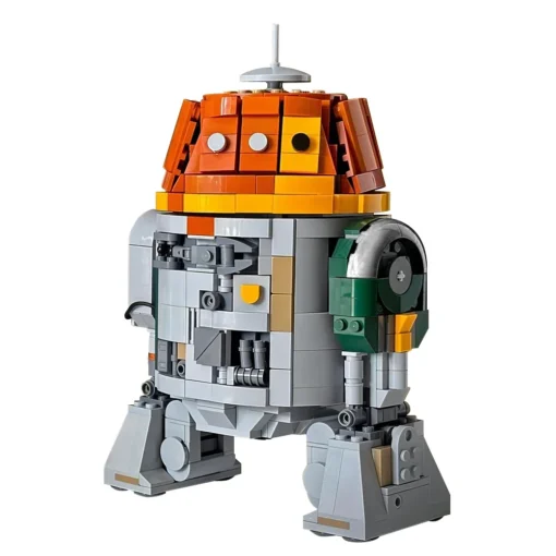 Star Wars MOC-180291 C1-10P Chopper Robot 75379 Mandalorian 980Pcs Building Blocks Bricks Kids Toy 3