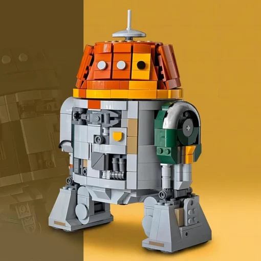 Star Wars MOC-180291 C1-10P Chopper Robot 75379 Mandalorian 980Pcs Building Blocks Bricks Kids Toy 1