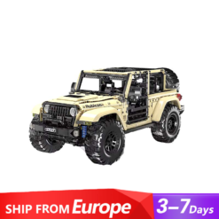 Mould King 13184 Off-Road 4x4 Wrangler Car Truck Remote Control With Motor