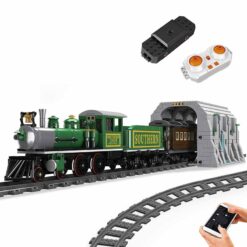 Mould King 12024 Steam Locomotive Express Railway Train with The Dashan Tunnel 2