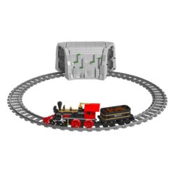 Mould King 12030 The General Steam Locomotive Train With Motors and Tracks 2