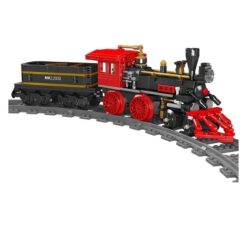 Mould King 12030 The General Steam Locomotive Train With Motors and Tracks