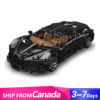 Mould King 13163 MOC Bugatti La Voiture Noire Sports Car