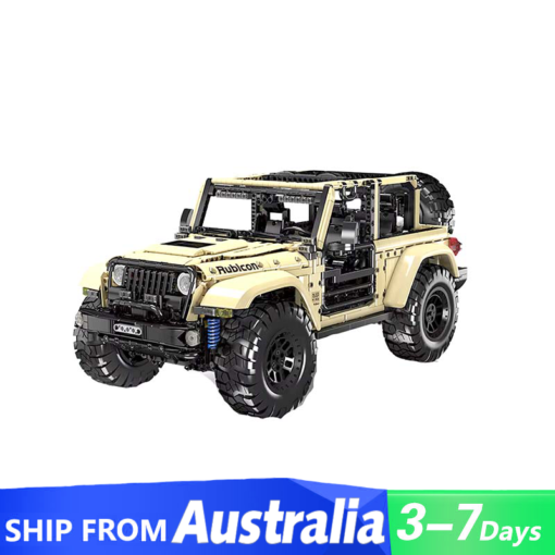 Mould King 13184 Off-Road 4x4 Wrangler Car Truck Remote Control With Motor