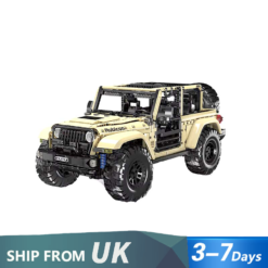 Mould King 13184 Off-Road 4x4 Wrangler Car Truck Remote Control With Motor