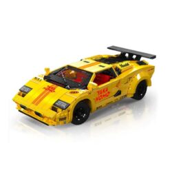 Mould King 13195H Lamborghini Countach With Motor Sports Racing Car