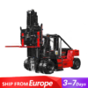 Mould King 17045 Remote Controlled Electric Red Heavy Duty Stacker Forklift With Motor