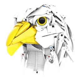 DK 5015 Eagle Head Ornaments Bird Creator Expert 1082Pcs Building Blocks Kids Toy DK 5015 Eagle Head Ornaments Hangable wall Creator Expert